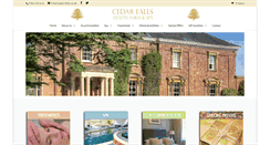 Desktop Screenshot of cedarfalls.co.uk