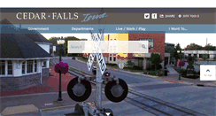 Desktop Screenshot of cedarfalls.com